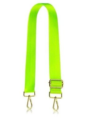Florescent Green Wide Purse Strap Replacement Crossbody Shoulder Bag Adjustable